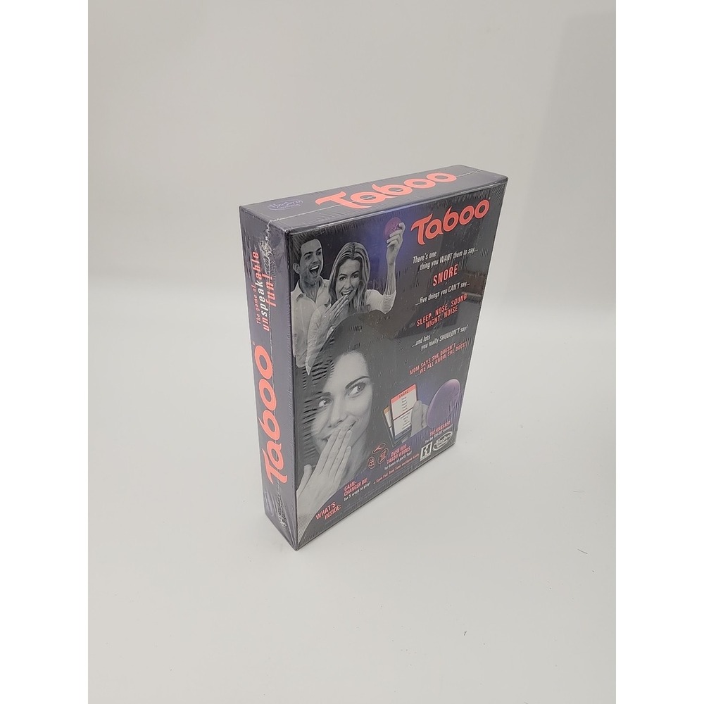 TABOO - The game of unspeakable fun! Hasbro Gaming 2013 -New Sealed Board Game - Picture 4 of 10
